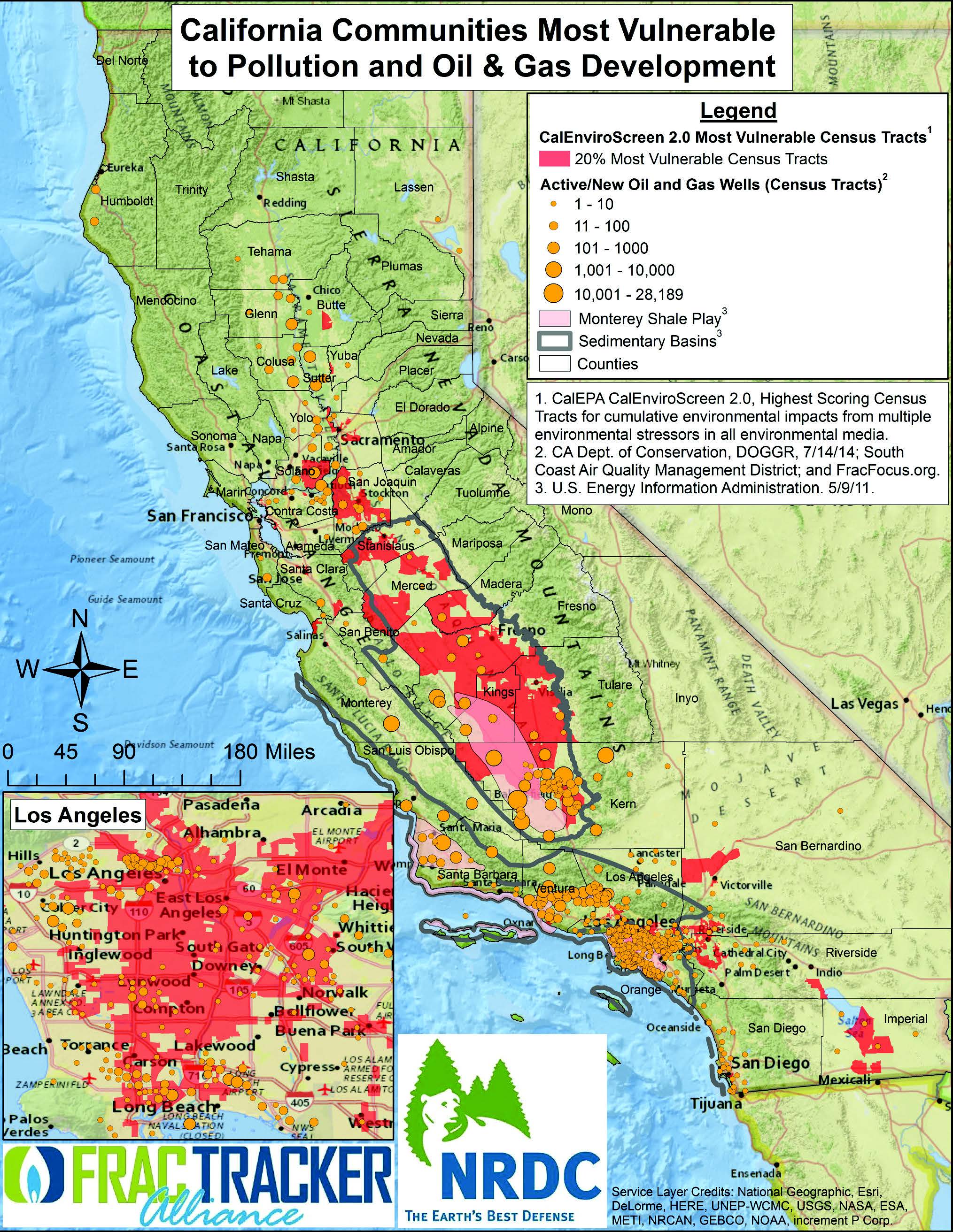 La carga de la exploración: ¿Quién pagará el precio de la fracturación  hidráulica en California? | La Onda Verde | NRDC