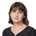 A headshot of Rebecca Strawn
