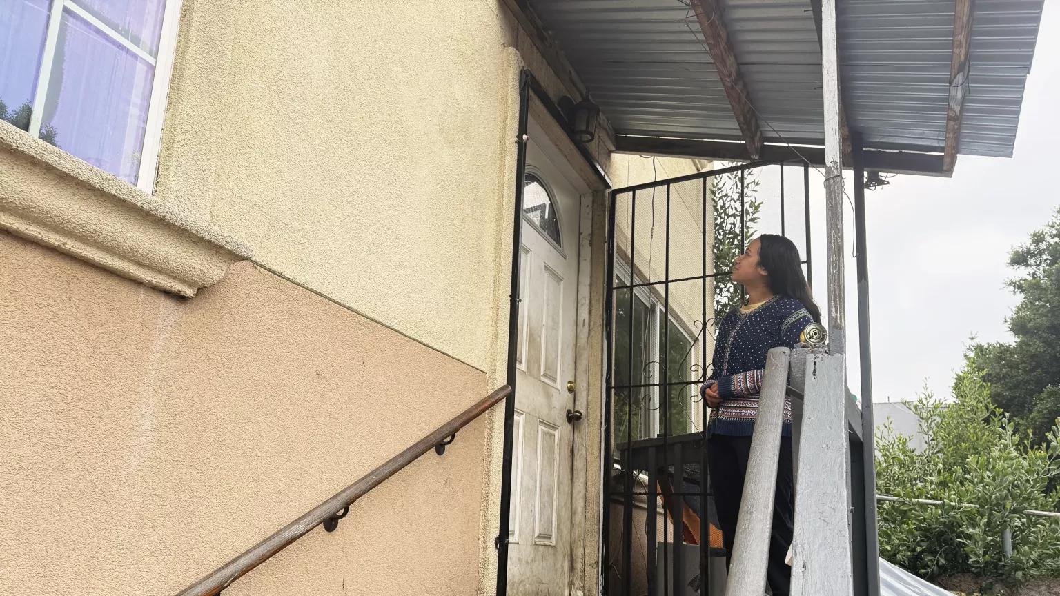 Jasmine Valdovinos at her family’s home in Oakland, California, on May 1st, 2026.