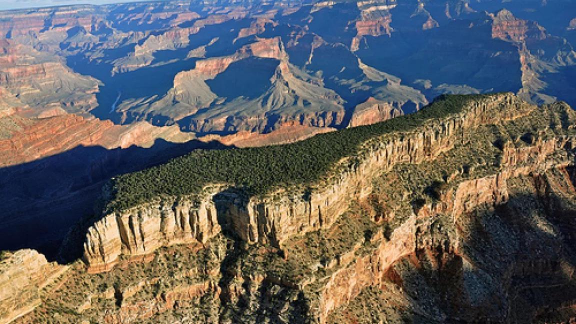 Aerial Image of Grand Canyon National Park, Photo by Grand Canyon NPS