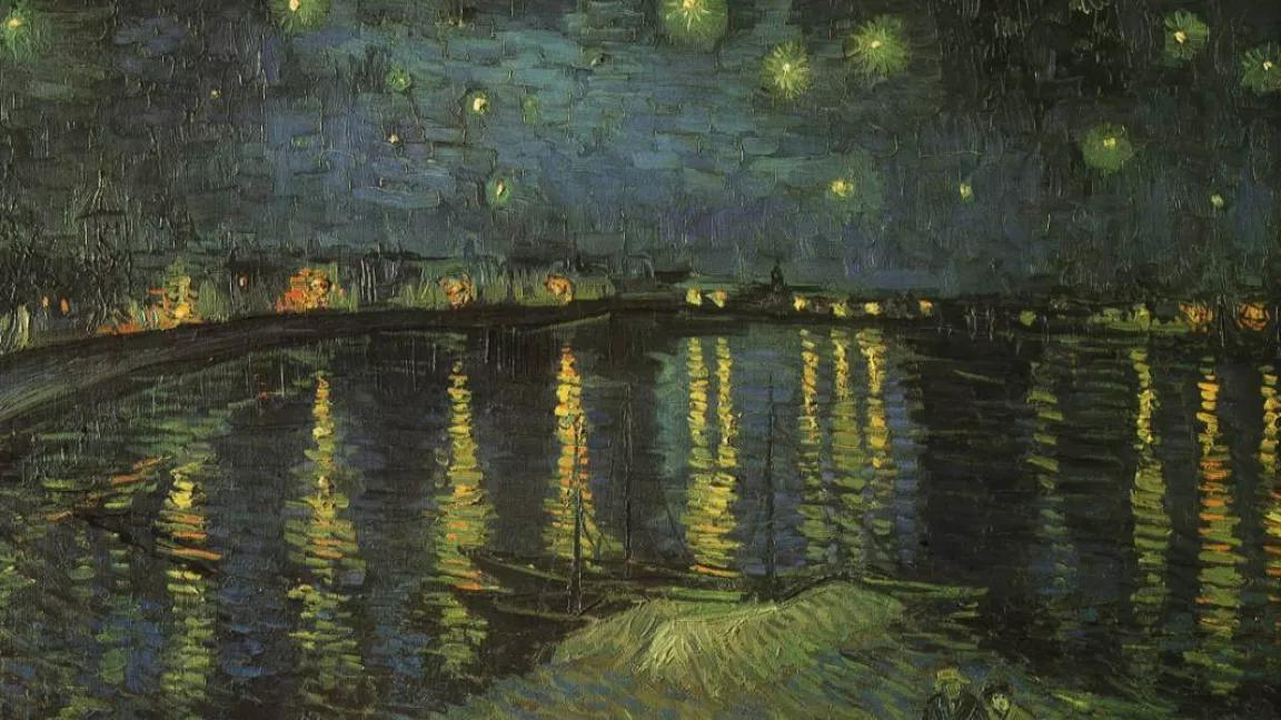 Vincent van Gogh - Starry Night over the Rhone