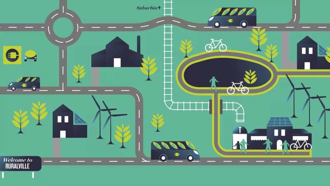 Infographic: Clean and Modern Transportation from Farm to Town