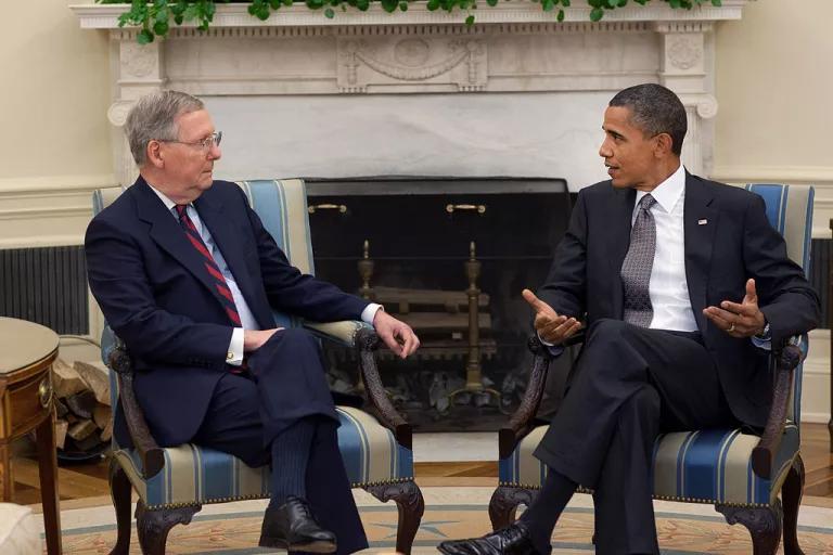 Obama and McConnell