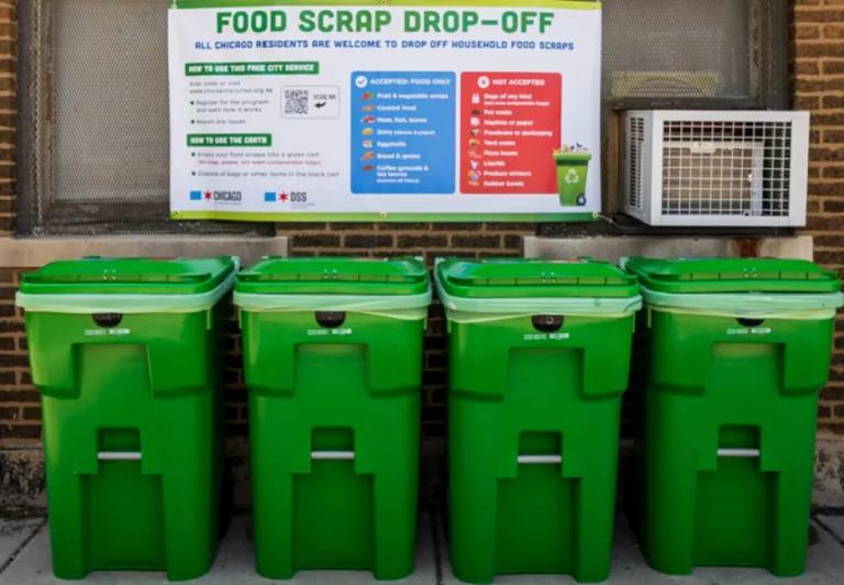 Food scrap dropoff in Chicago