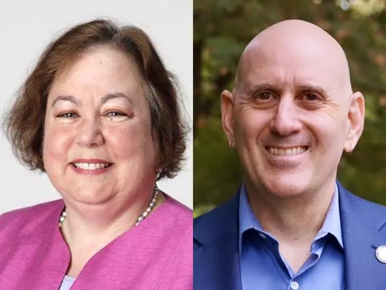 New York State Senator Liz Krueger and Assemblymember Harvey Epstein
