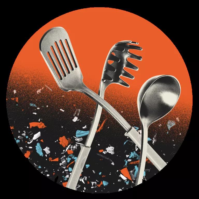 illustration of utensils