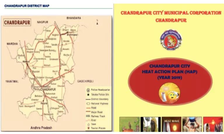 Chandrapur district map