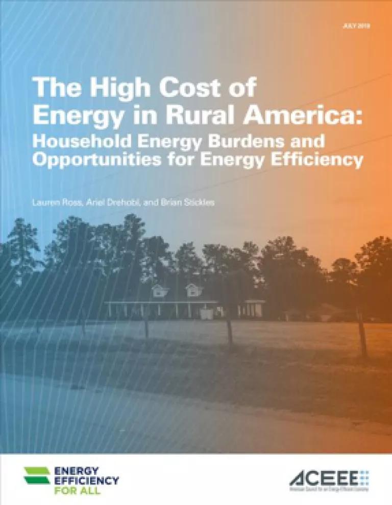 The High Cost of Energy in Rural America: Household Energy Burdens and Opportunities for Energy Efficiency