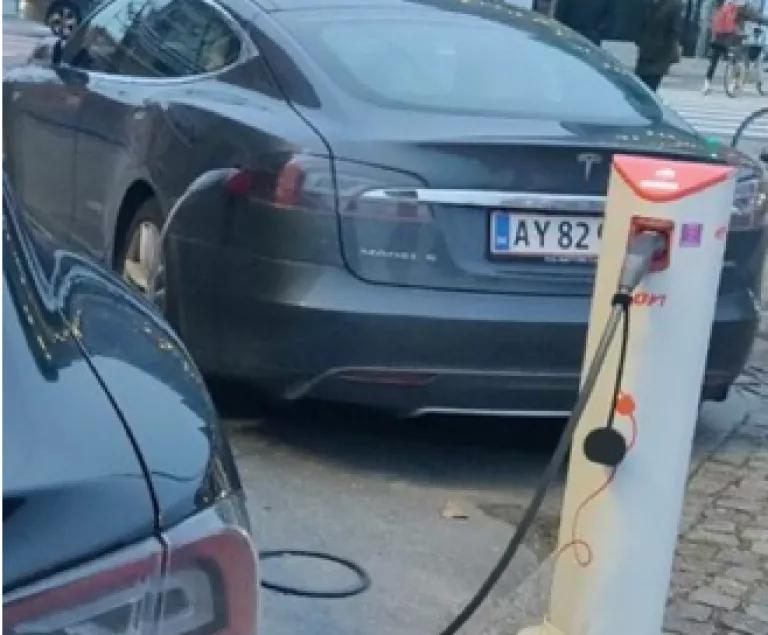 Electric vehicle (EV) public charging point