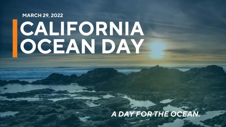 2022 California Ocean Day graphic