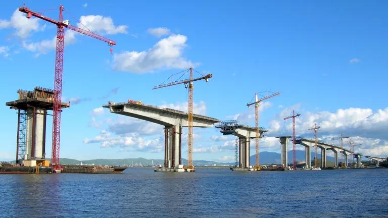 The new Bencia California bridge