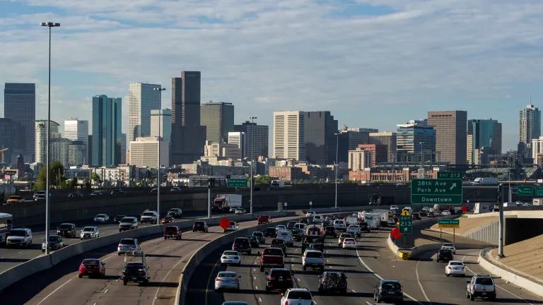 Cars on the highway