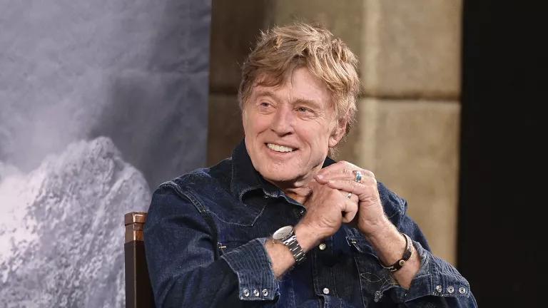 Sundance Institute President, actor and NRDC trustee Robert Redford during the Day One Press Conference for the 2015 Sundance Film Festival on January 22, 2015 in Park City, Utah.
