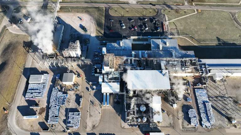 A DuPont Tedlar® polyvinyl fluoride (PVF) film chemical plant in Pickaway County, Ohio, December 2023.