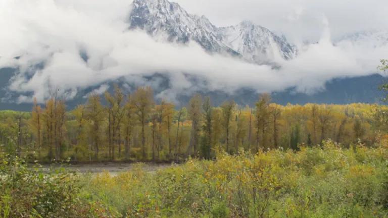 photo of B.C. mountains, september 2011