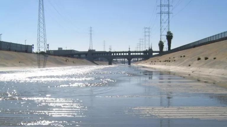 Downtown LA - Near 6th St Bridge - Facing South.JPG