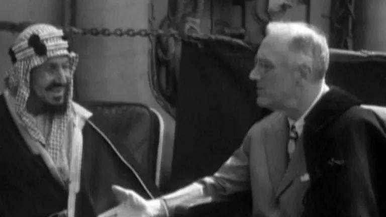 FDR and Ibn Saud