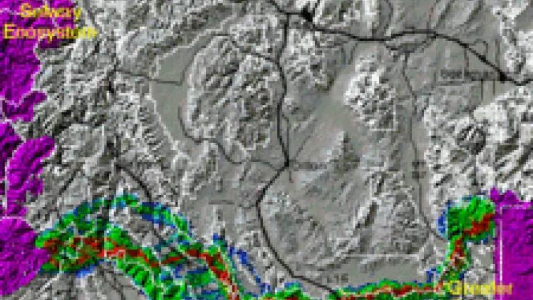 Richard Walker and Lance Craighead, Analyzing Wildlife Movement Corridors in Montana Using GIS.gif