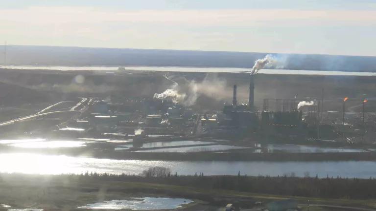 Tar sands from the air