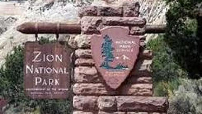Thumbnail image for Zion national park sign courtesy wikipedia.jpg