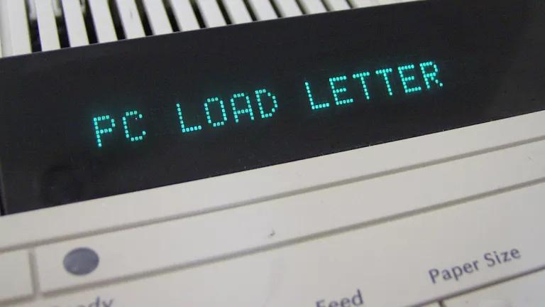 PC Load Letter