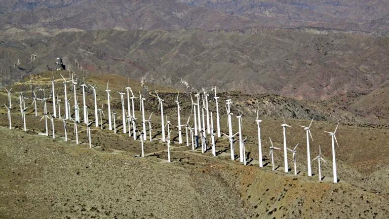 wind farm in California