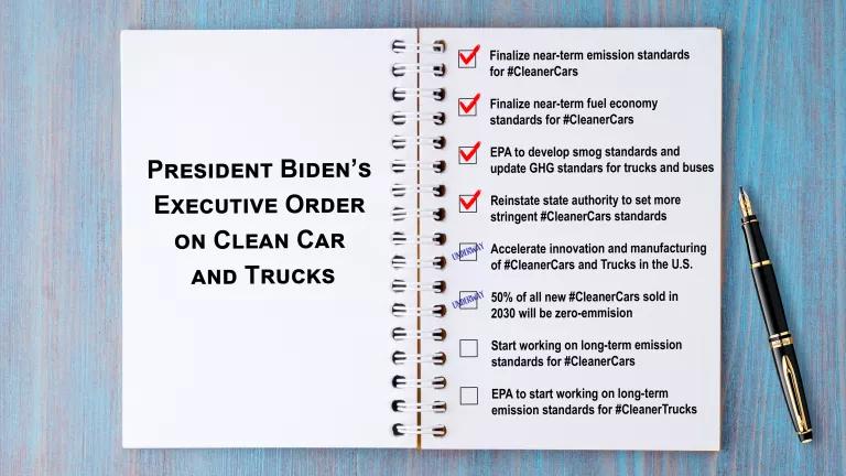 President Biden's Executive Order Checklist