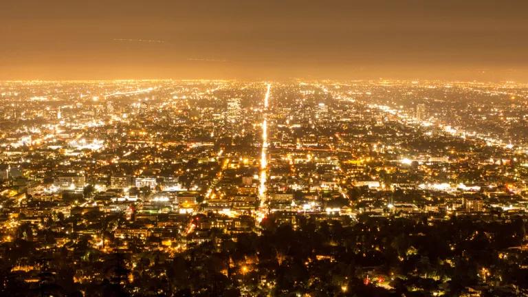Los Angeles by night