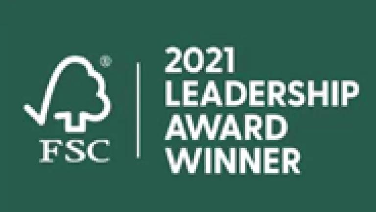 2021 Forest Stewardship Council (FSC) Leadership Award