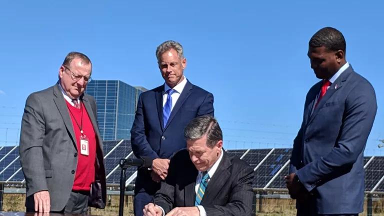 NC Governor Cooper Signs Executive Order 80