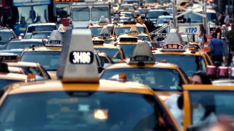 New York City traffic jam
