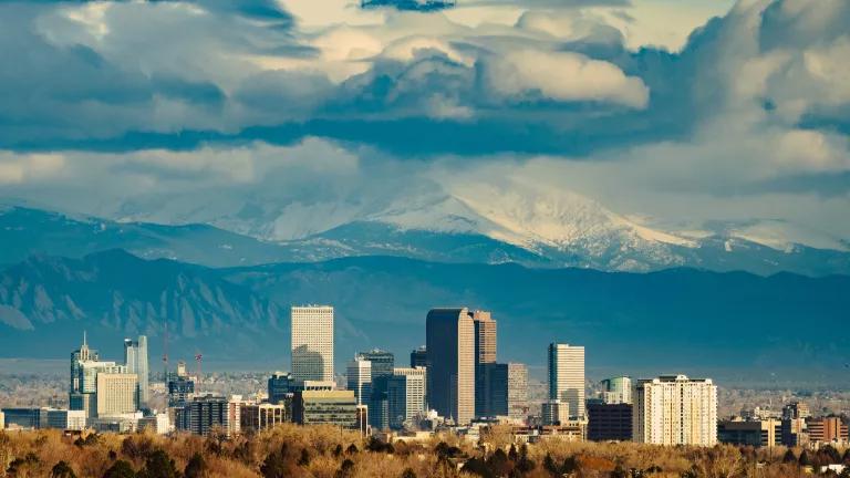 Denver, Colorado skyline