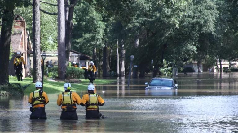 Search and rescue crews looking for Hurricane Harvey survivors
