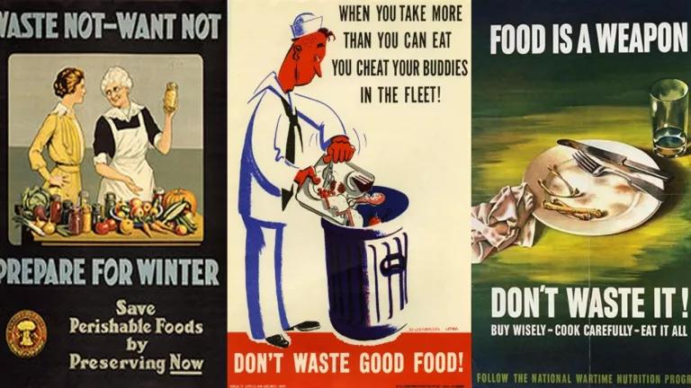 World War 1 and 2 Food Preservation Posters