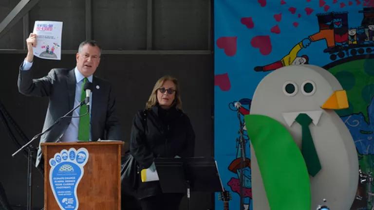 De Blasio - Earth Day 2014