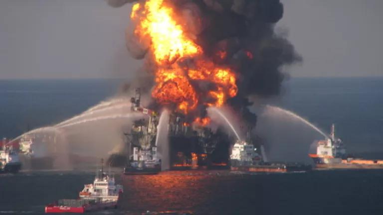 Thumbnail image for Thumbnail image for Explosion of the Deepwater Horizon oil platform