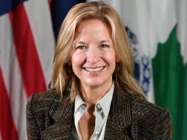 An official portrait of Parks Commissioner Sue Donoghue