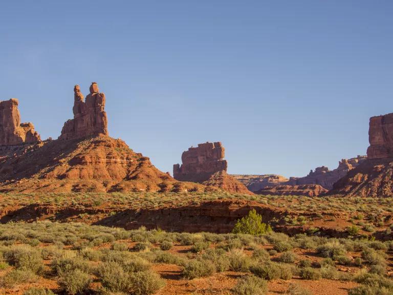 Valley of the Gods in Bears Ears National Monument, Utah.