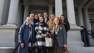 ZFWC Members in Washington, D.C.