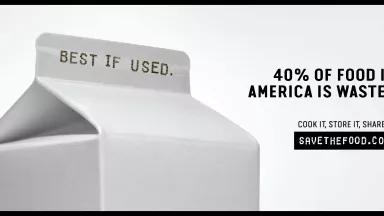 Best if Used. 40 percent of food in America is Wasted. Cook it. Store it. Share it. Savethefood.com