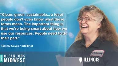 Clean, green, sustainable... a lot of people don't even know what these terms mean. The important thing is that we're being smart about how we use our resources. People need to do their part.