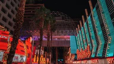 Casino lights in Nevada