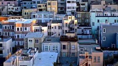 Buildings in North Beach, San Francisco
