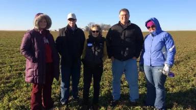 Iowa partners at cover crop field day
