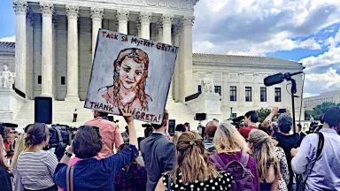 Climate Rally, United States Supreme Court