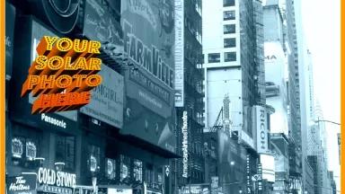 Times Square CBS Superscreen